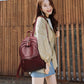 Version Of The Versatile Soft Leather Bag Simple Fashion Backpack