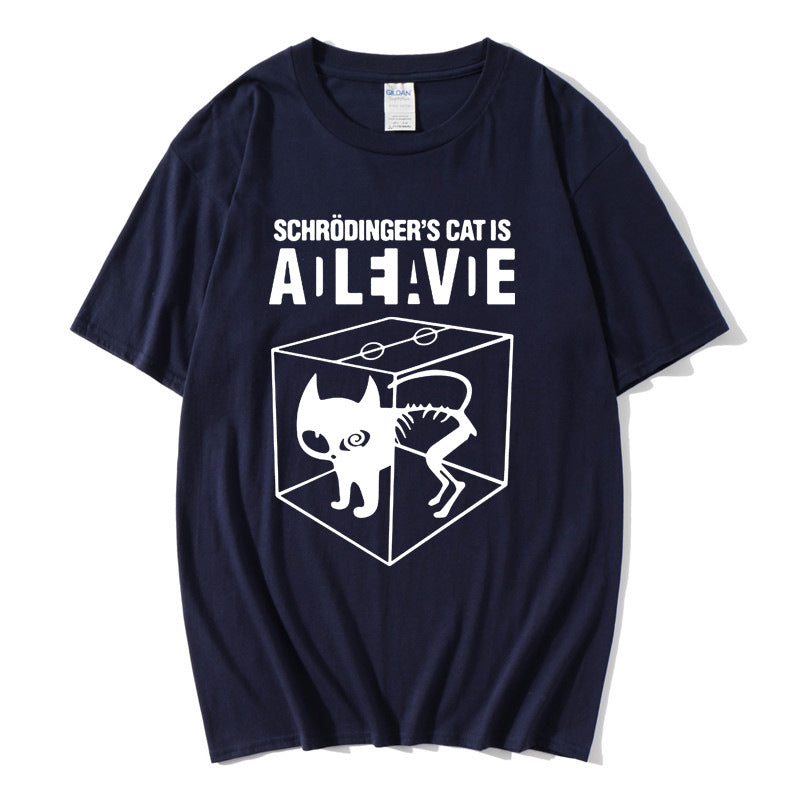 Han Hent The Big Bang Theory Shirt Schrodinger''s Cat T-shirt S Men Swag Funny Cotton Short Sleeve T Shirt S Summer T Shirt Homme