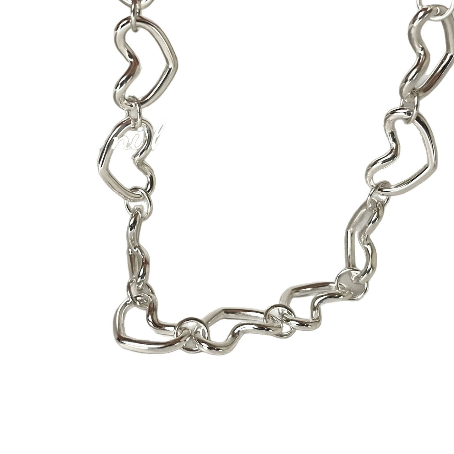 Silver Heart Shape Bracelet