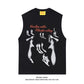 Printed Sleeveless T-shirt For Men